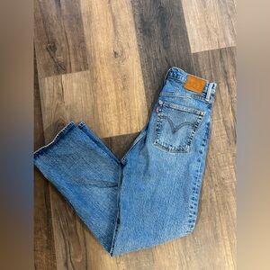 Levi’s ribcage straight 29 x 29